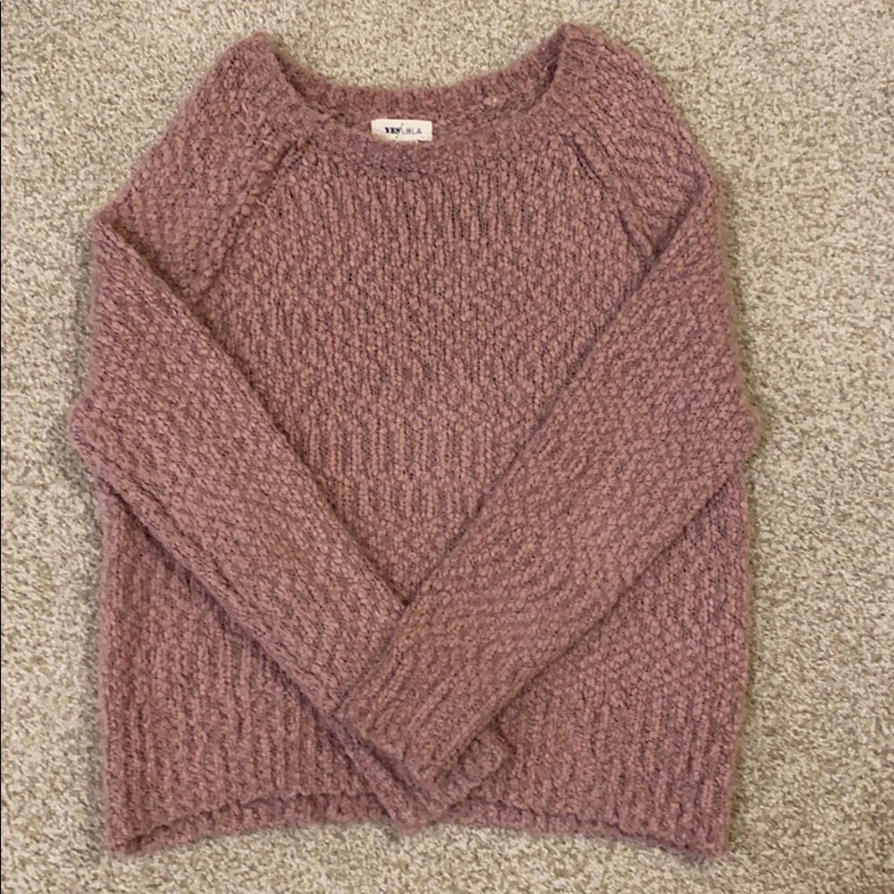 Light pink sweater